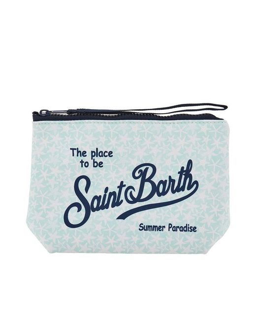 Mc2 Saint Barth Blue 'Aline' Neoprene Pouch for men