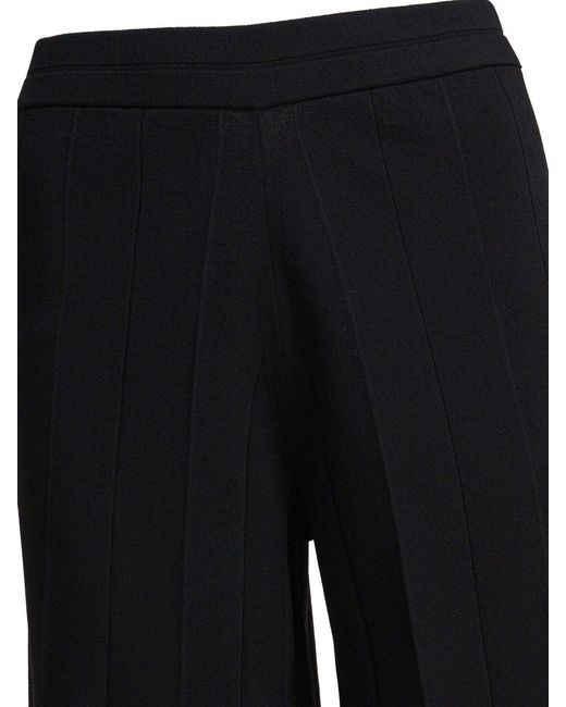 Max Mara Pure Black Trousers