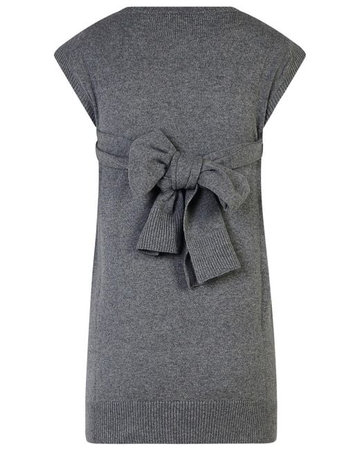 Stella McCartney Gray Knit Top