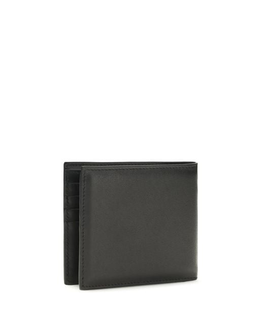 Givenchy Black Bifold Leather Wallet for men