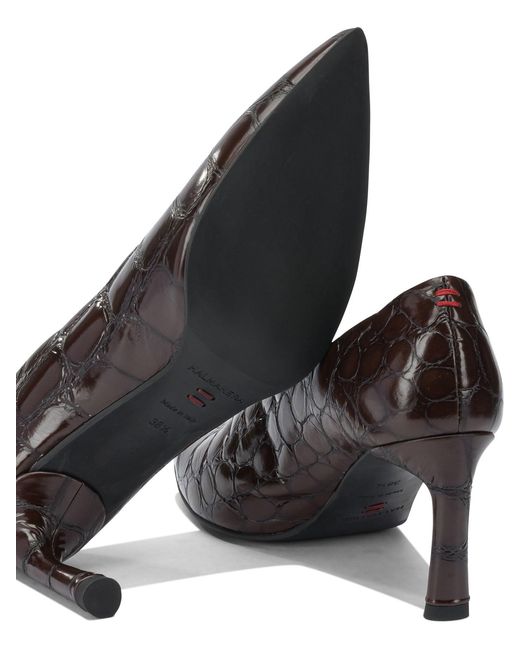 Halmanera Brown Heeled Shoes