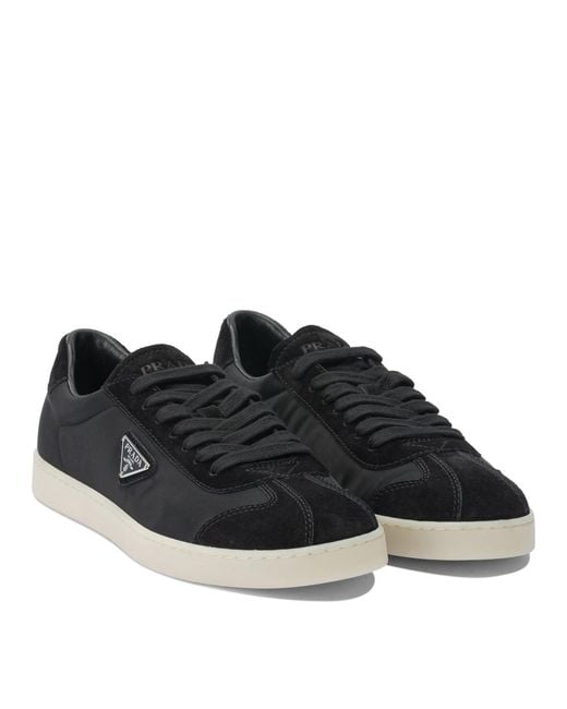 Prada Black "Lane" Sneakers for men