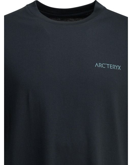 Arc'teryx Black Kragg Sl Crewneck T-Shirt for men