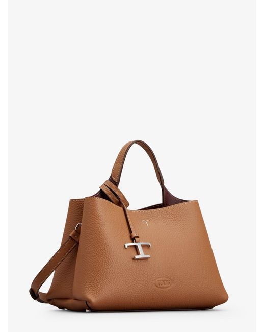 Tod's Brown Leather Crossbody Bag