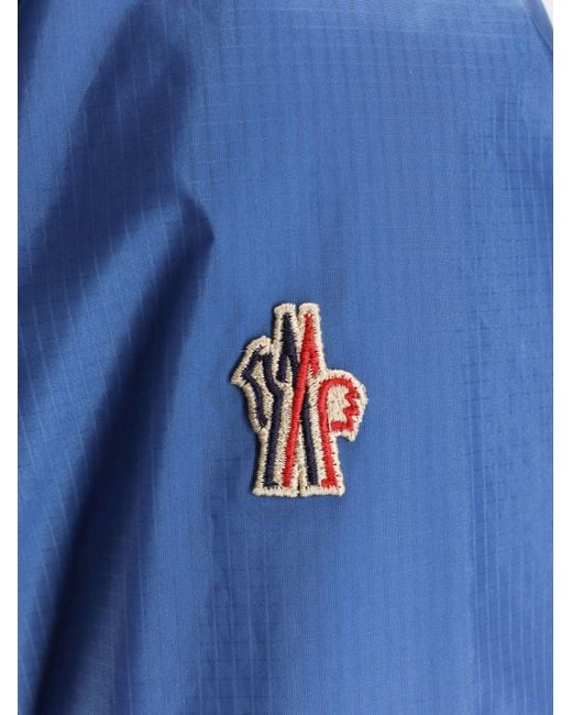 Moncler Blue Thurn Windstopper Jacket for men