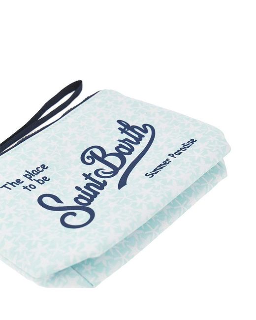 Mc2 Saint Barth Blue 'Aline' Neoprene Pouch for men