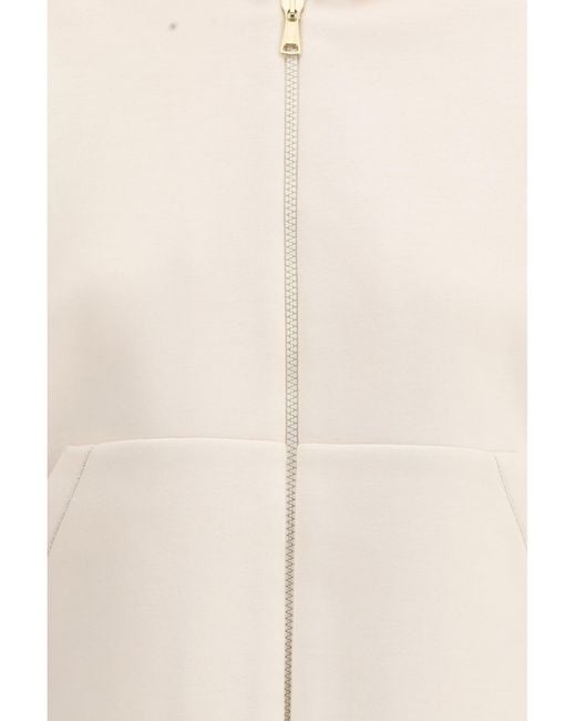 Fabiana Filippi Natural Hooded Sweatshirt