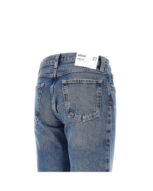 Agolde Blue 'Romney' Jeans