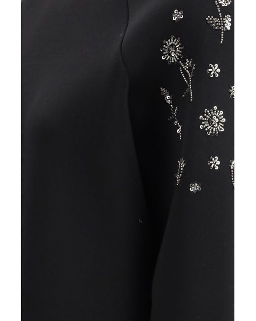 Weekend by Maxmara Black Sweatshirt Tema