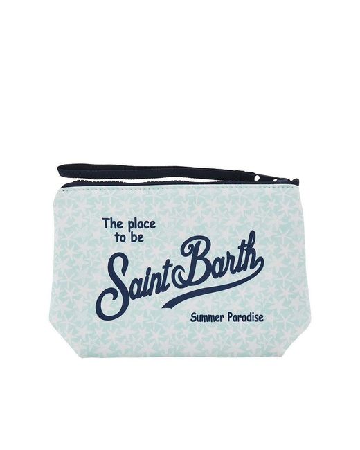 Mc2 Saint Barth Blue 'Aline' Neoprene Pouch for men