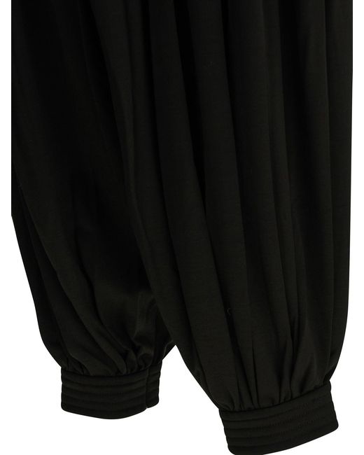Alaïa Black Casual Wool Blend Pants