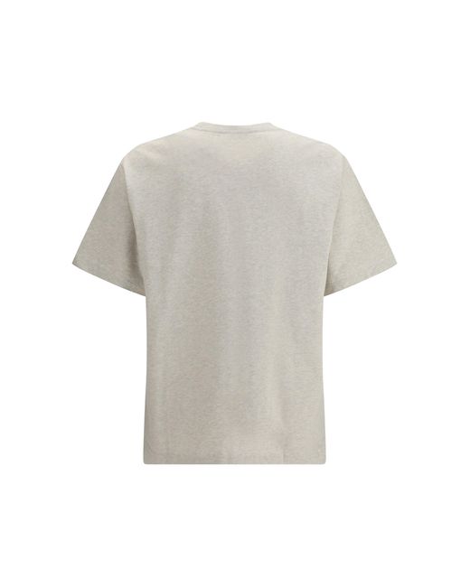 KENZO White Wild Tiger Motif Embroidered On The Chest Oversized T-Shirt for men