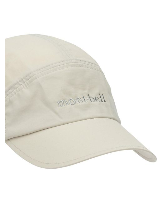 Montbell White Nylon Hat for men