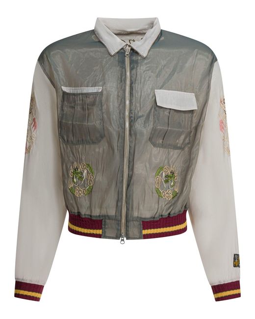Kapital Gray "Japan" Bomber for men