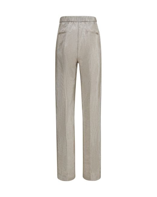 Forte_forte Gray Forte_Forte Lurex Pants