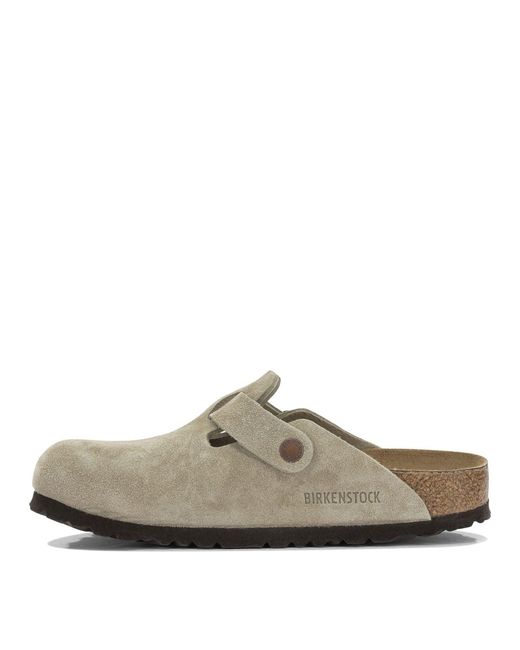 Birkenstock Gray Suede Eva Loafers