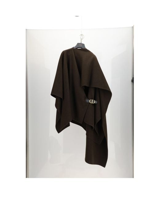 Women's Black Dior Cape