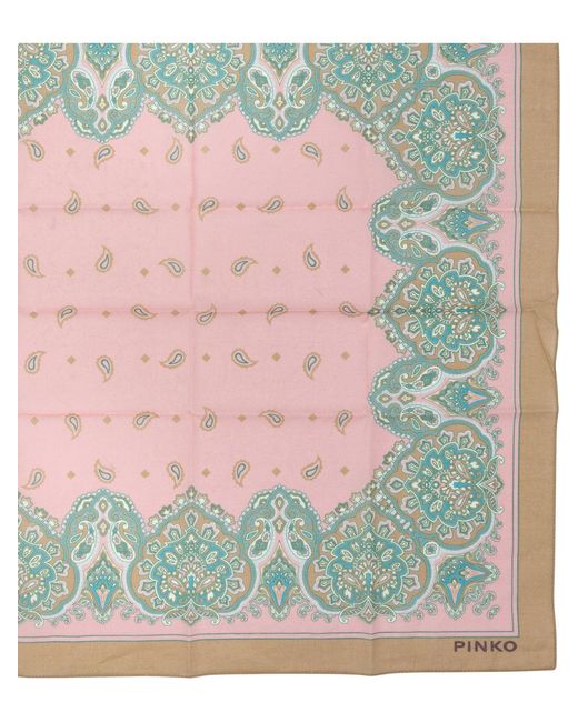 Pinko Pink Scarves & Silk Scarves