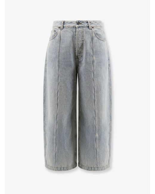 LAMRONS Gray Jeans Balloon Fit Denim