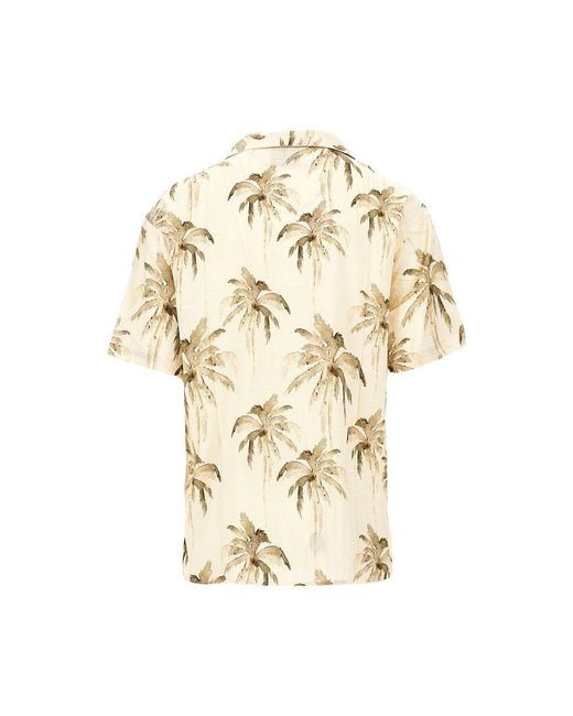 Mauna Kea Metallic Printed Viscose Shirt for men