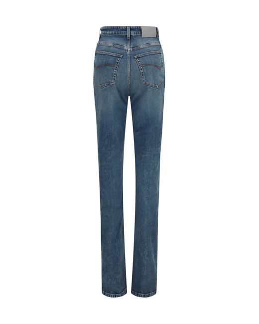 Balenciaga Blue High-Waisted Skinny Jeans