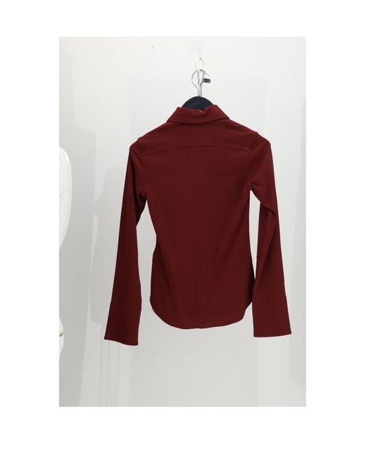 Céline Red Shirt