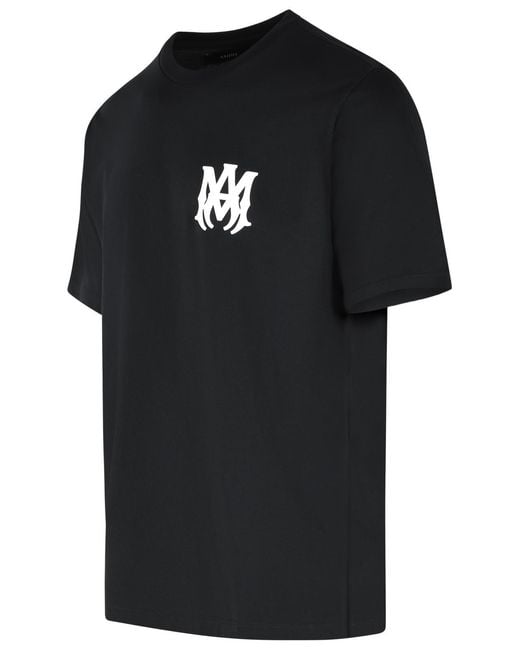 Amiri Black 'Ma Core' Cotton T-Shirt for men