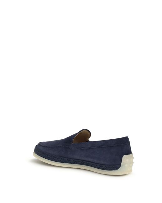 Tod's Blue Loafers for men