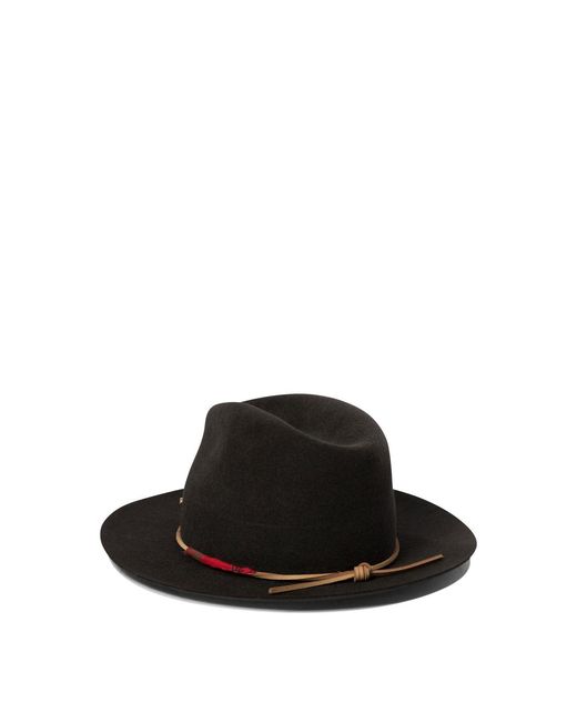 SUPERDUPER Black Duke Mend Hats for men