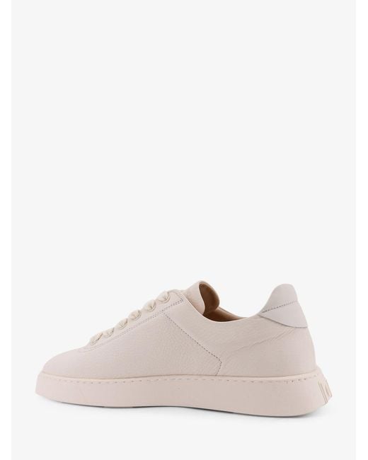 Reference White The Cassetta Leather Sneakers for men