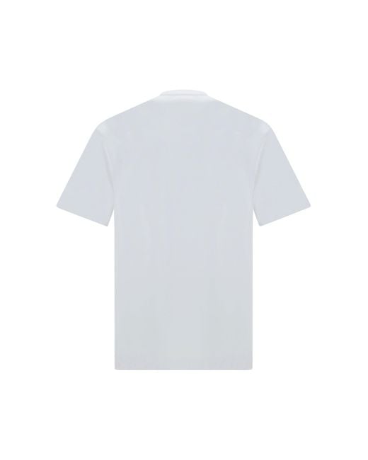 Fendi White Ff T-Shirt for men