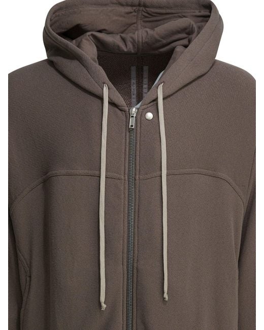 Rick Owens Brown Cotton Sweatshirt for men
