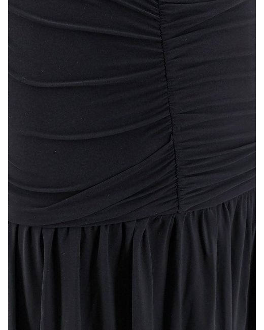 Amazuìn Black Tayla Stretch Jersey Skirt