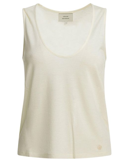 Loulou de Saison Natural Viscose Top