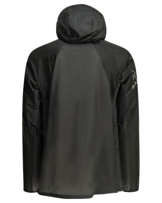 Arc'teryx Black "Norvan Winshell" Windbreaker Jacket for men