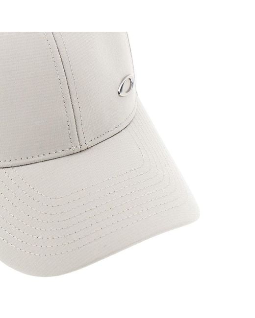 Oakley Gray 'Essential Metal 25.0' Baseball Cap for men