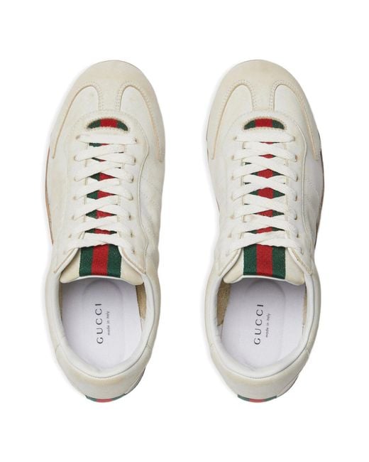 Gucci White Shift" Sneakers