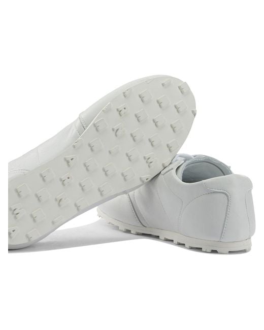 Marni White "softy Soccer" Sneakers