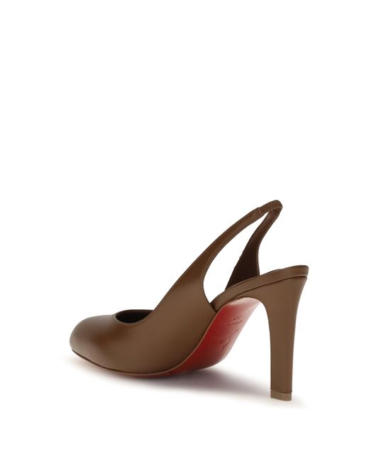 Christian Louboutin White Pumps Fannylove Patent Calf Leather