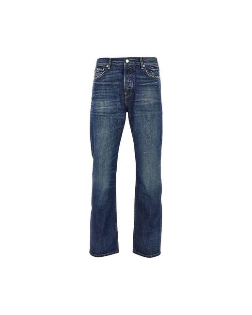 Haikure Blue 'Blake' Straight Fit Jeans for men