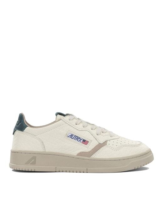 Men's White "Medalist Low" Low Top Trainers