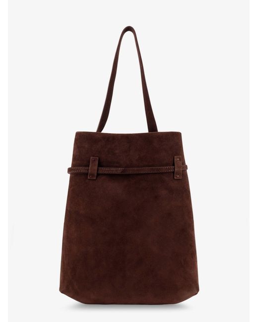 MANU Atelier Multicolor Suede Tote Du Jour Shoulder Bag
