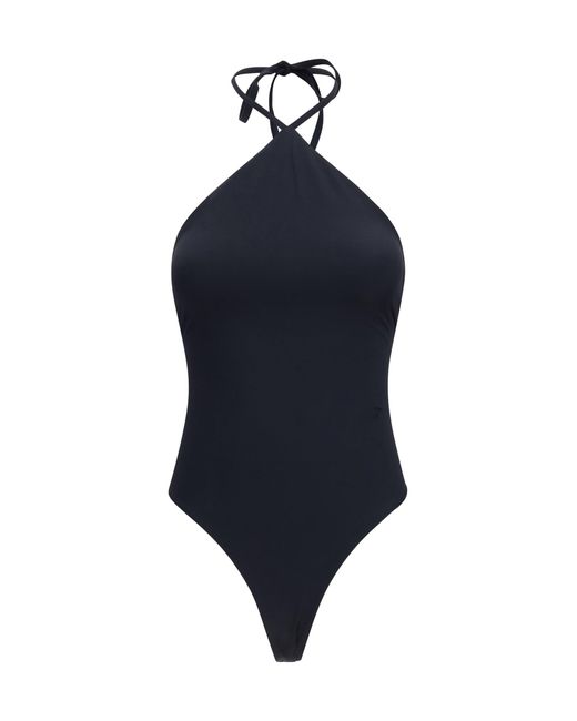 Jacquemus Blue Bastide One-Piece Swimsuit