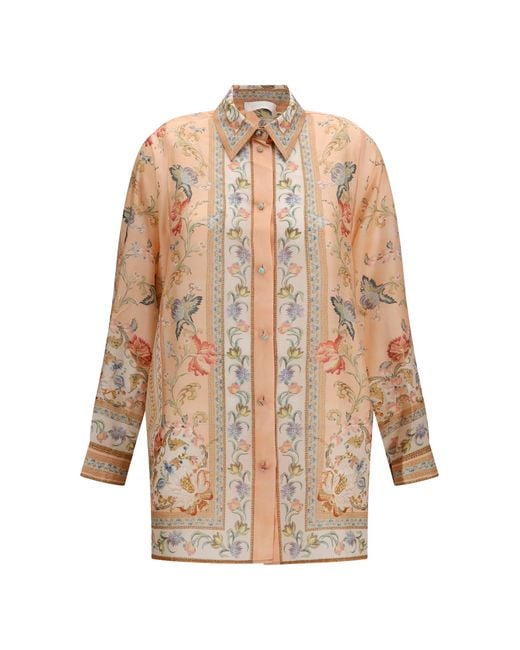Zimmermann Natural Roselight Shirt