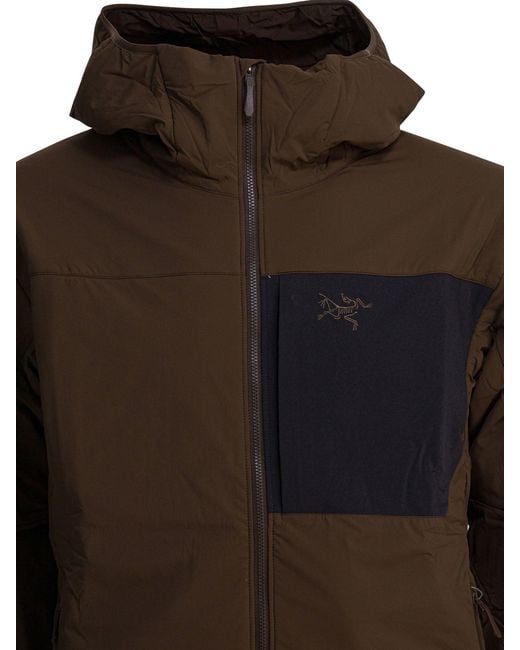 Arc'teryx Brown "Proton" Windbreaker Jacket for men