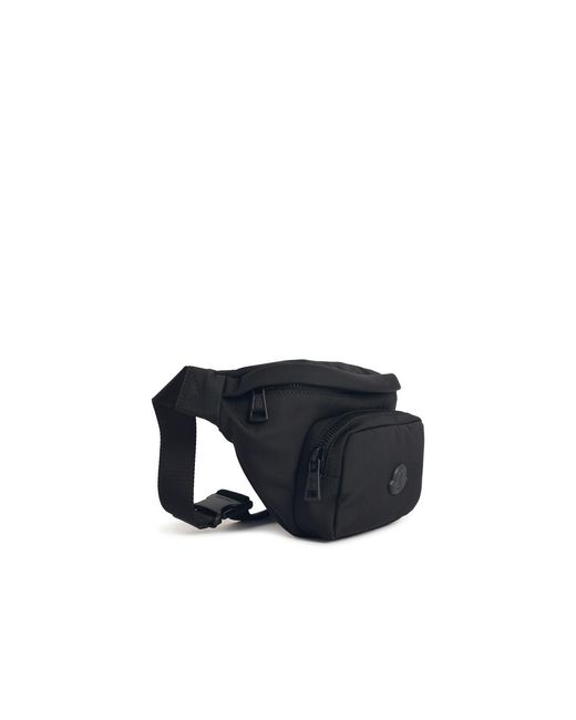 Moncler Black Durance Nylon Clutch Bag for men