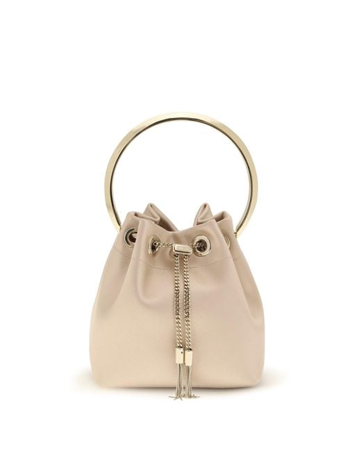 Jimmy Choo Natural Bon Bon Handbag
