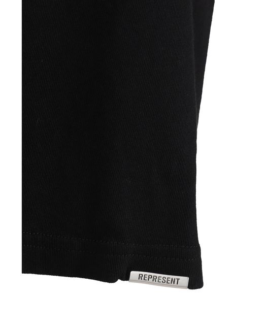 Represent Black T-Shirts for men