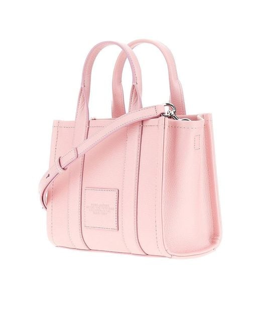Marc Jacobs Pink Mini The Leather Tote Bag