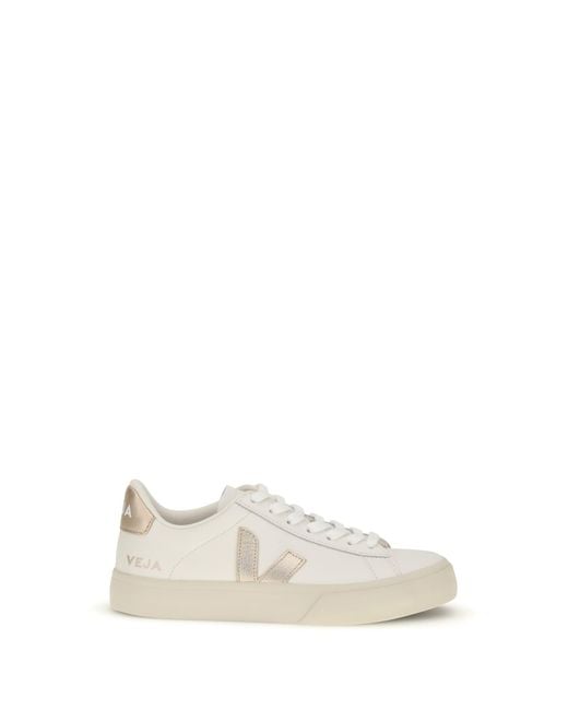 Veja White Campo Sneakers Extra- Platine